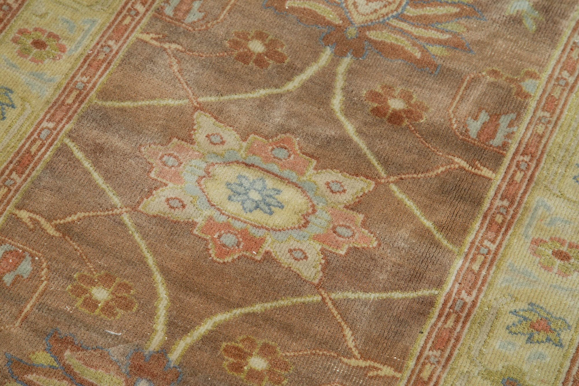 Handmade Wool Area Rug | Vintage Turkish Carpet – Durable Wool Carpet Soft Cotton Rug Runner