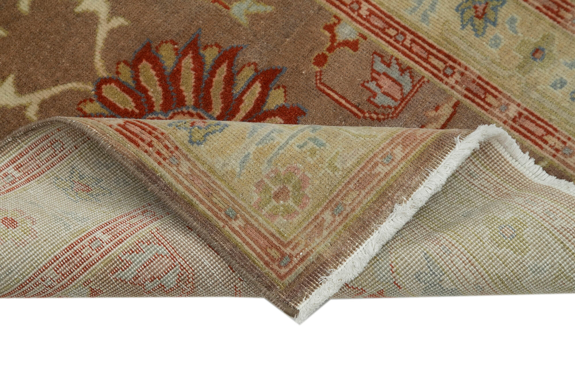 Handmade Wool Area Rug | Vintage Turkish Carpet – Durable Wool Carpet Soft Cotton Rug Runner