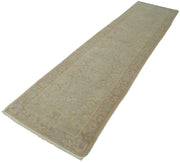 Handmade Wool Area Rug – Tebriz Classic Cotton Blend Vintage Turkish Carpet 2'7''x11'9''
