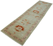 Handmade Wool Area Rug – Classic Beige Cotton Wool Rug 2'6'' x 10'3'' Durable Carpet