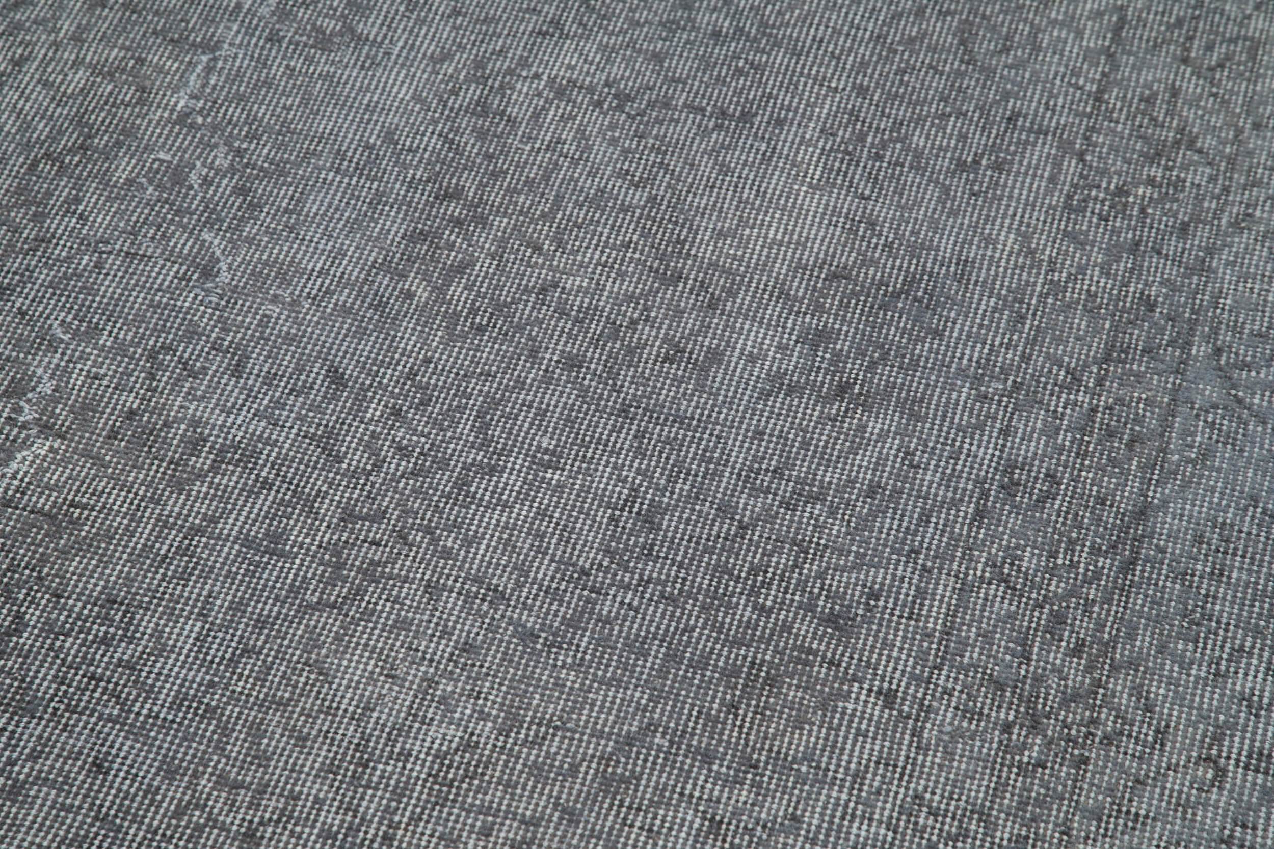 Handmade Vintage Area Rug – Overdyed Wool Rug | Durable Cotton Wool Carpet 3'3''x12'