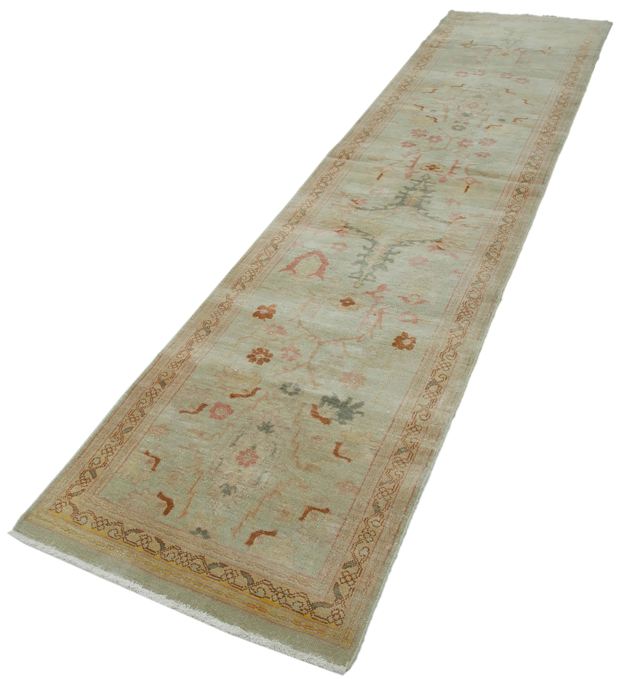 Handmade Wool Area Rug | Tebriz Beige Cotton Wool Rug – Durable Classic Style