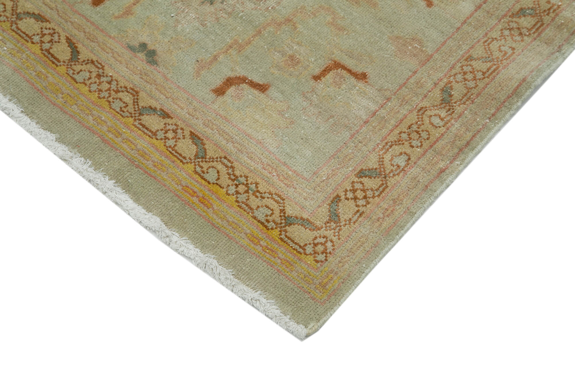 Handmade Wool Area Rug | Tebriz Beige Cotton Wool Rug – Durable Classic Style