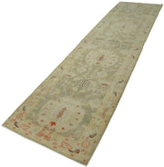 Handmade Wool Area Rug – Authentic Tebriz Turkish Classic Beige Carpet 2'11''x12'4''