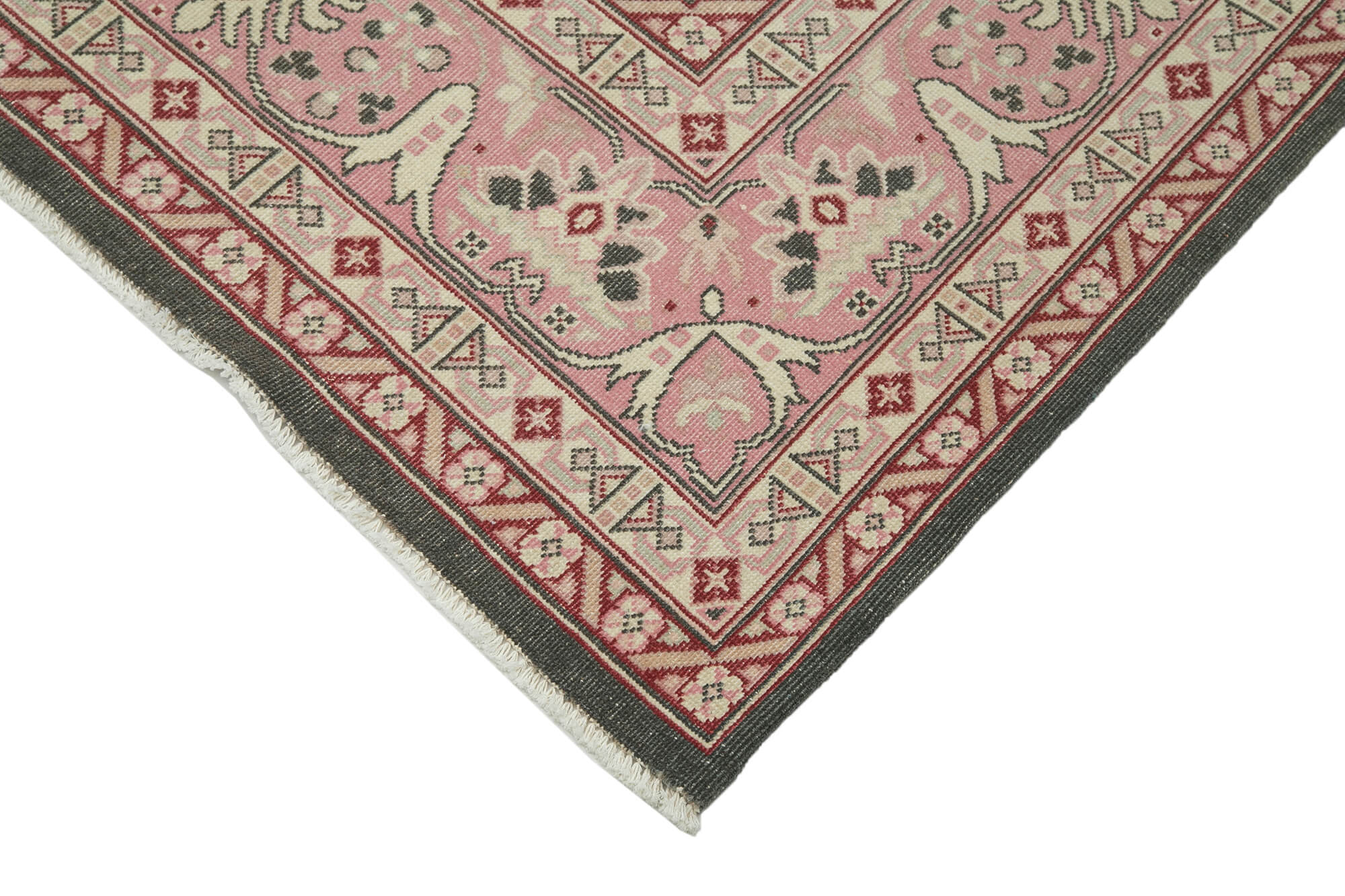 Handmade Wool Area Rug – Tebriz Classic Beige Cotton Wool Carpet 8'0''x11'6''
