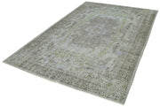 Vintage Wool Area Rug – Hand Woven Wool Carpet | Traditional Turkish Carpet, Soft Durable Rug