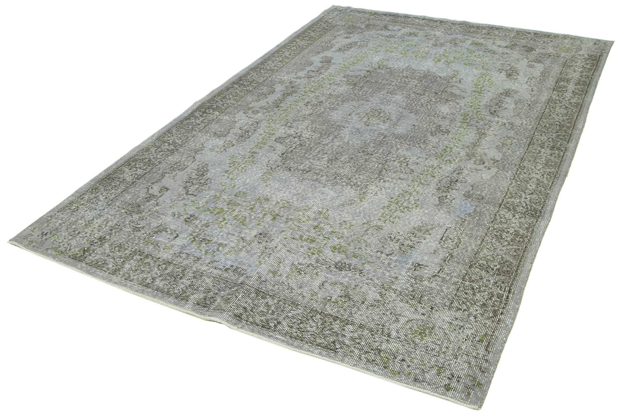 Vintage Wool Area Rug – Hand Woven Wool Carpet | Traditional Turkish Carpet, Soft Durable Rug