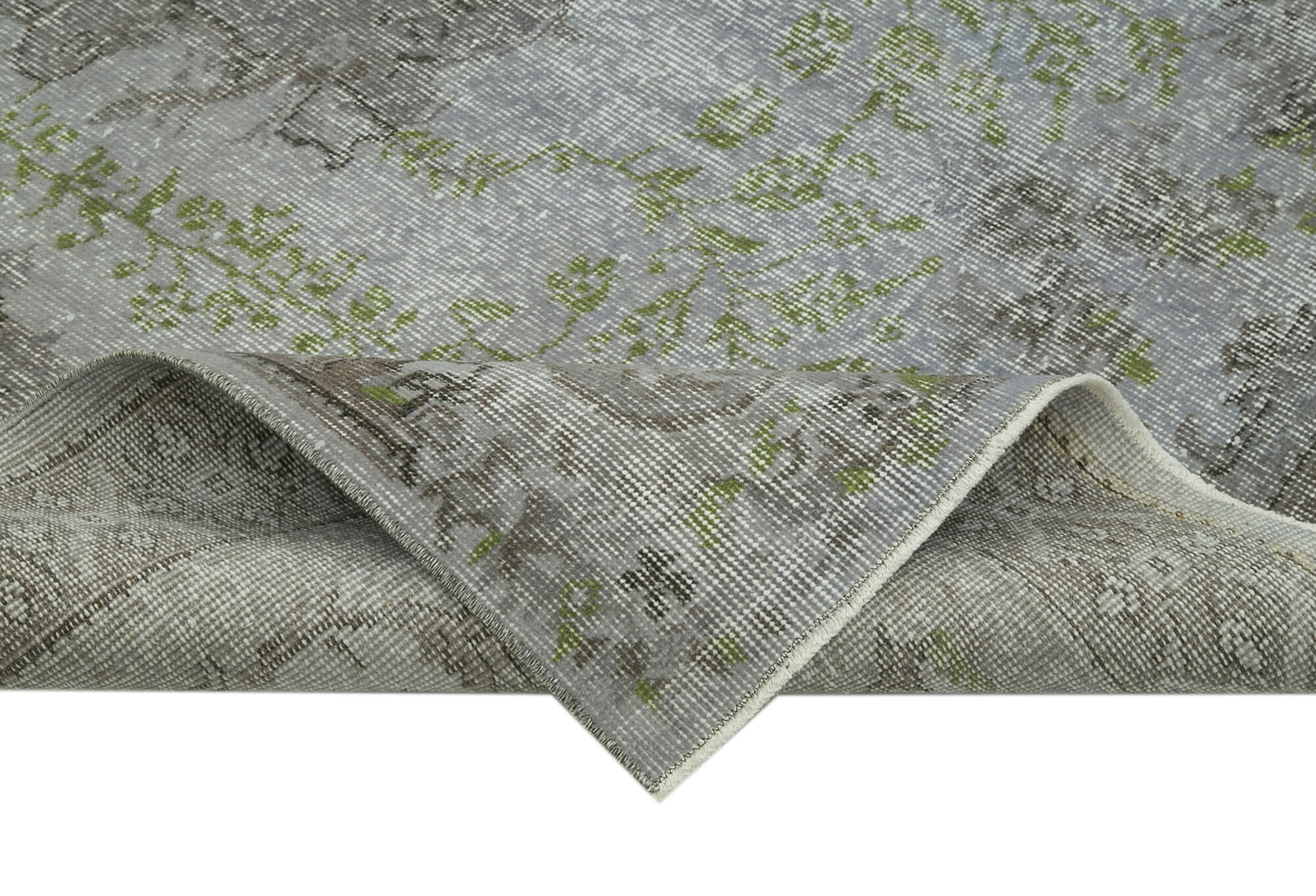 Vintage Wool Area Rug – Hand Woven Wool Carpet | Traditional Turkish Carpet, Soft Durable Rug