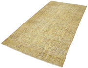 Vintage Wool Area Rug | Handwoven Turkish Vintage Carpet, Soft Wool Floor Covering