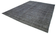 Handmade Wool Area Rug – Persian Grey Classic Cotton Wool Carpet 9'5''x13'0''
