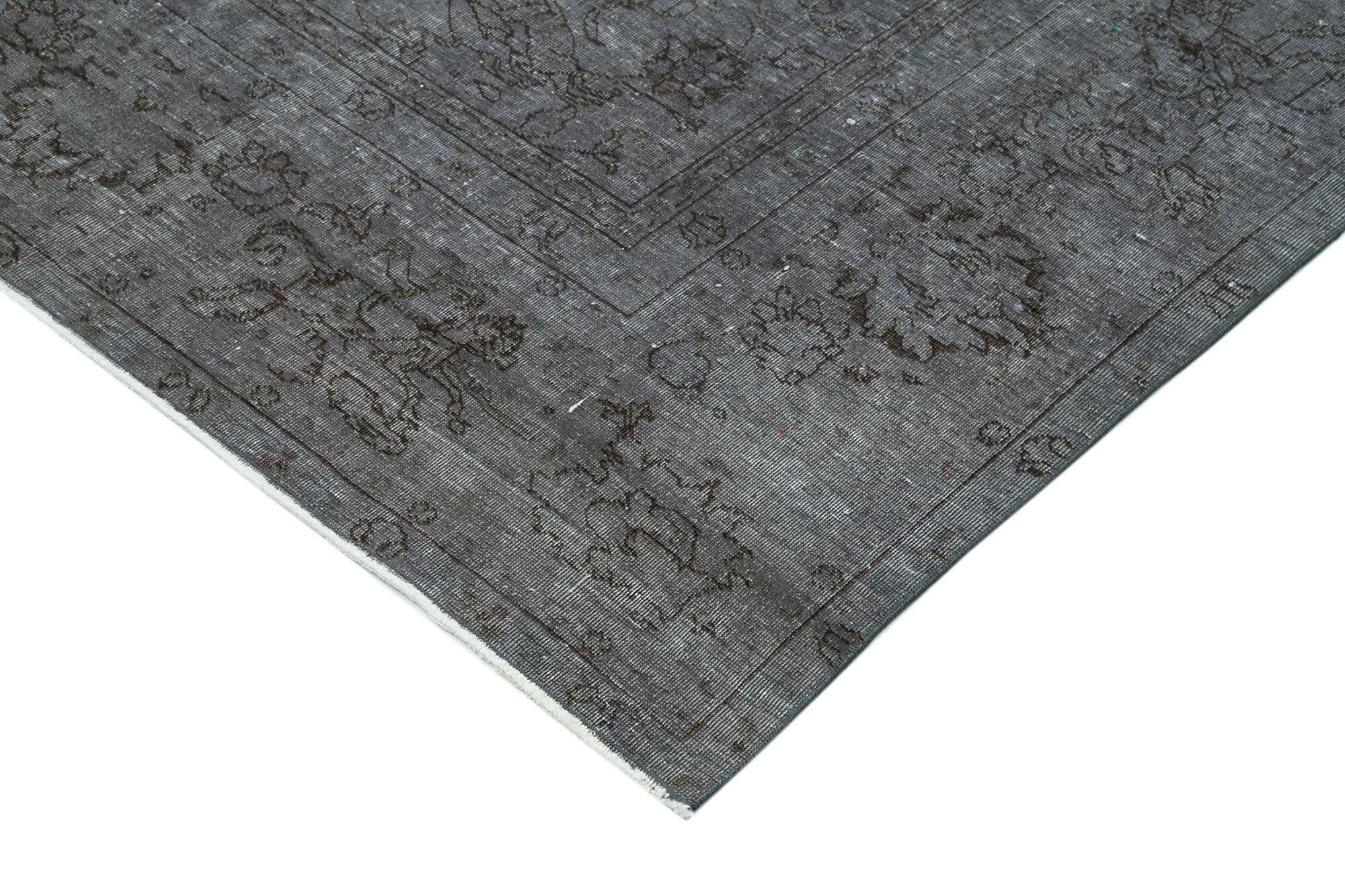 Handmade Wool Area Rug – Persian Grey Classic Cotton Wool Carpet 9'5''x13'0''