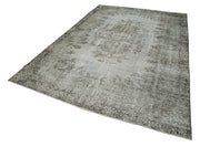 Handmade Vintage Area Rug | Durable Cotton Weave & Soft Vintage Texture Grey Carpet