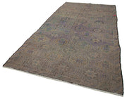 Handmade Geometric Kilim Rug – Beige Wool, Goat Hair, 6'0'' x 11'6'' Flat Weave
