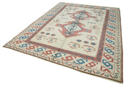 Handmade Wool Area Rug – Tebriz Classic Beige Cotton Wool Carpet 7'9''x11'0''