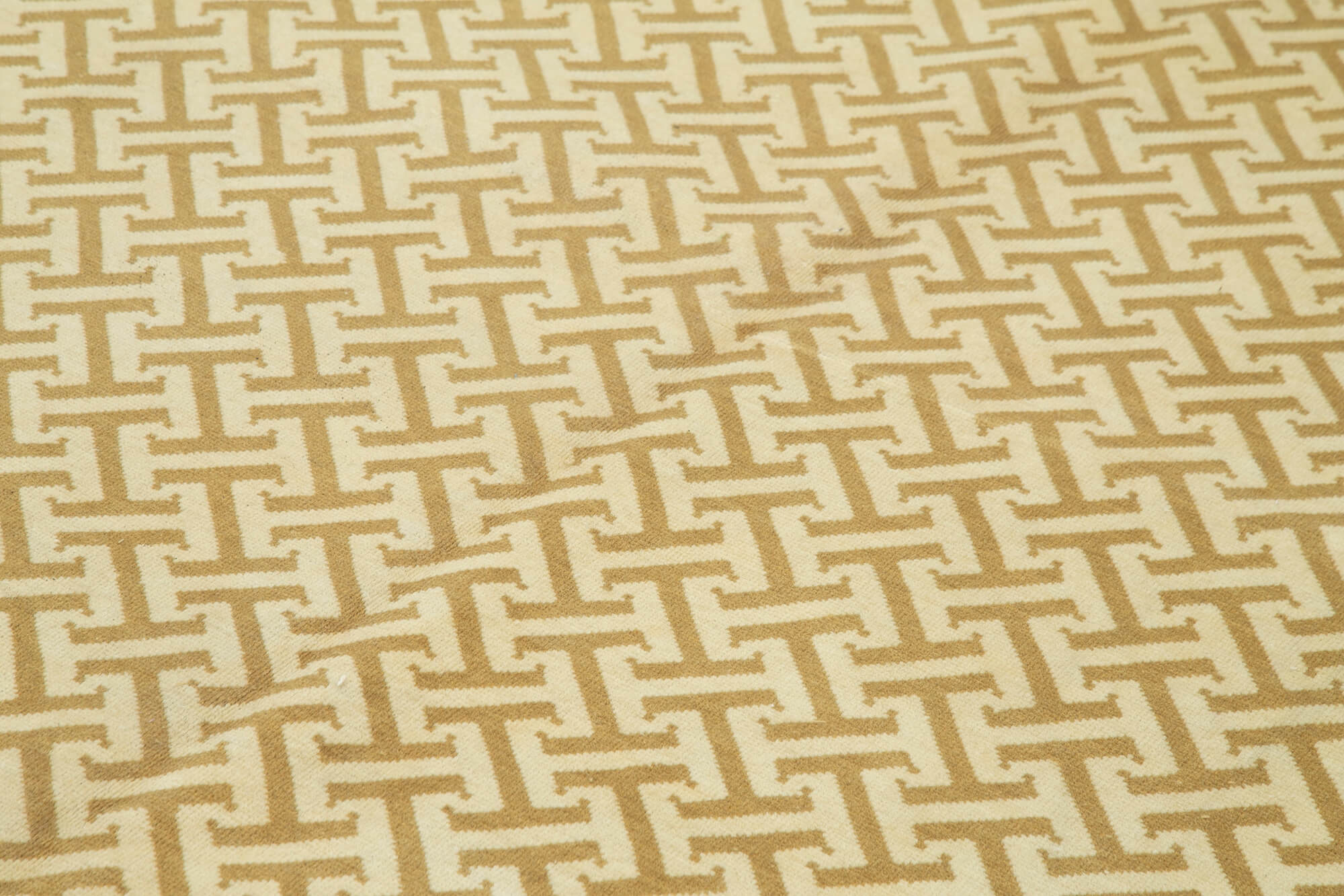 Handmade Wool Area Rug – Classic Beige Carpet | Durable Turkish Hand Knotted Carpet 9'11''x13'5''