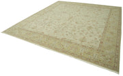 Handmade Wool Area Rug – Classic Beige Cotton Wool Rug 10x11 by Agacan