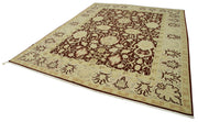 Handmade Wool Area Rug – Classic Beige Cotton Wool Rug 9'x11'7'' | Durable Natural Fiber