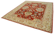 Handmade Wool Area Rug – Tebriz Beige Classic Cotton Rug 8x10 Feet