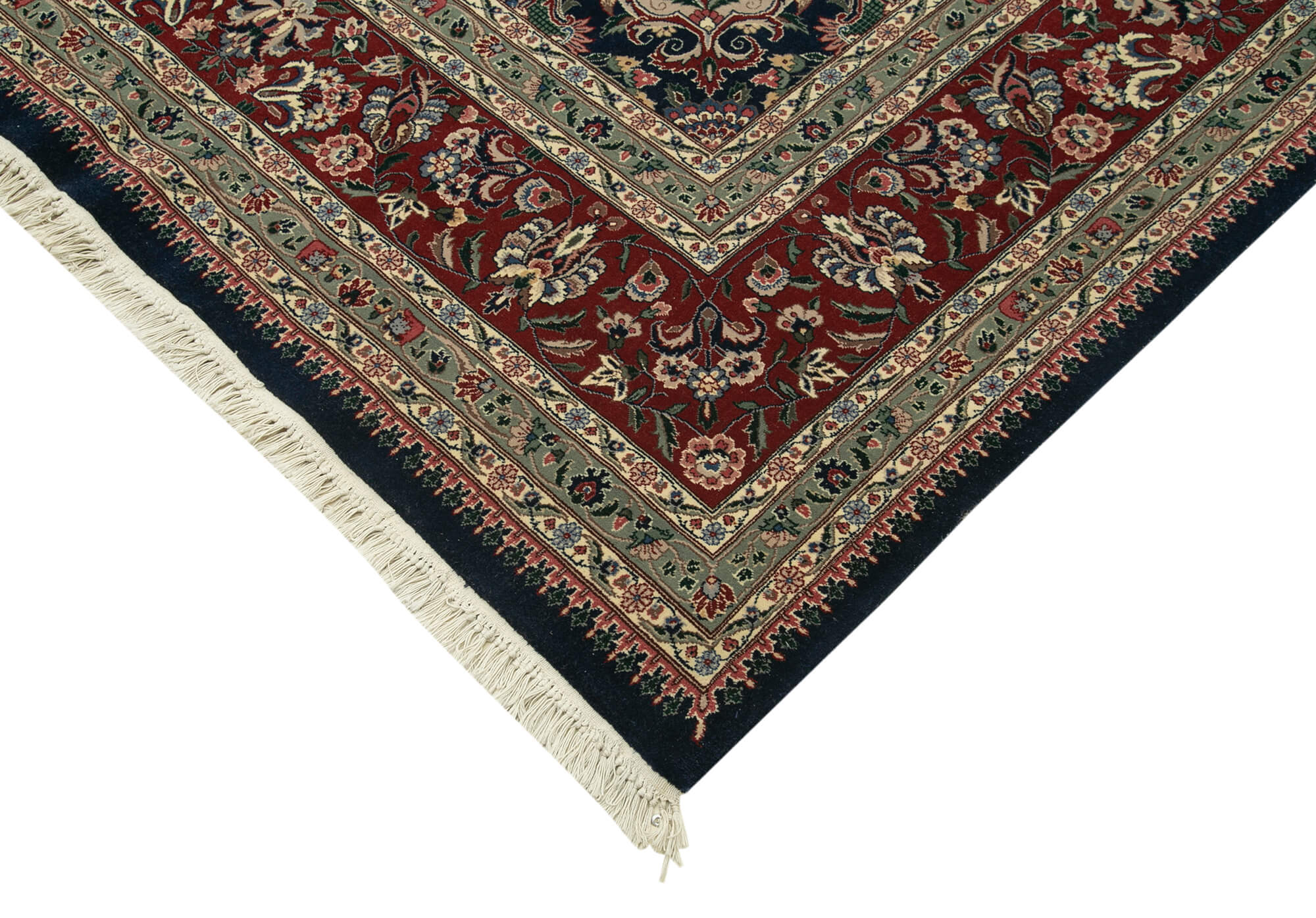 Handmade Wool Area Rug – Classic Brown Cotton Wool Rug 8'10''x13'2'' by Agacan