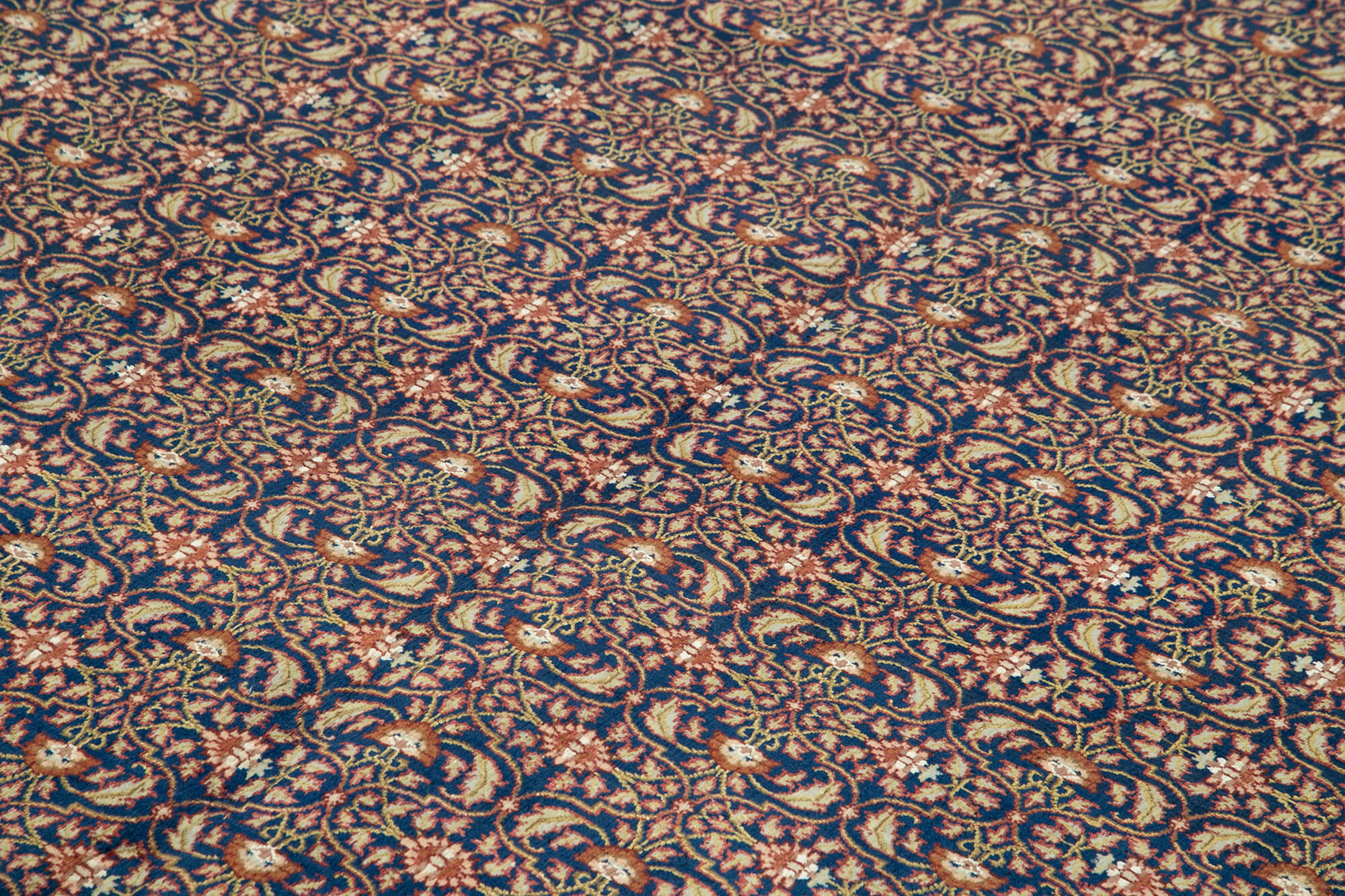 Handmade Wool Area Rug – Classic Brown Vintage Turkish Rug 8'x11' Cotton Wool