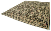 Handmade Wool Area Rug – Tebriz Classic Beige Cotton Wool Rug 12x14 Feet
