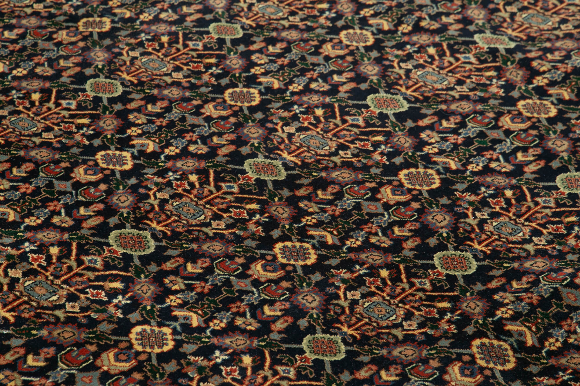 Handmade Wool Area Rug – Classic Brown Cotton Wool Rug 11'5'' x 12'2'' by Agacan