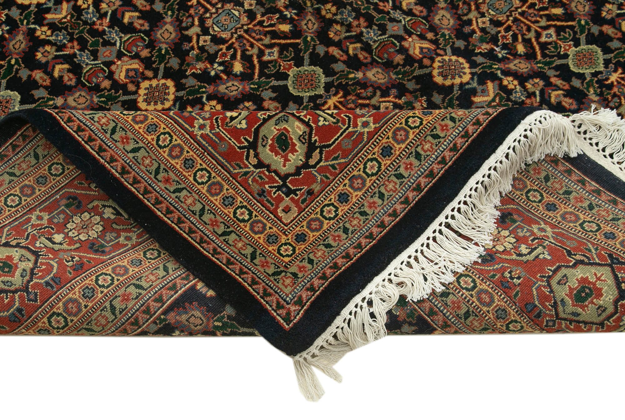 Handmade Wool Area Rug – Classic Brown Cotton Wool Rug 11'5'' x 12'2'' by Agacan