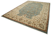 Handmade Cotton Wool Rug – Classic Area Rug Beige Cotton Carpet by Agacan