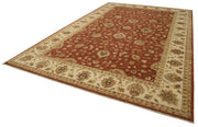 Handmade Wool Area Rug – Classic Beige Carpet | Durable Cotton Wool Blend Vintage Cotton Rug