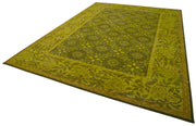 Handmade Wool Area Rug – Vintage Turkish Carpet | Classic Cotton Rug 12'x16'10''