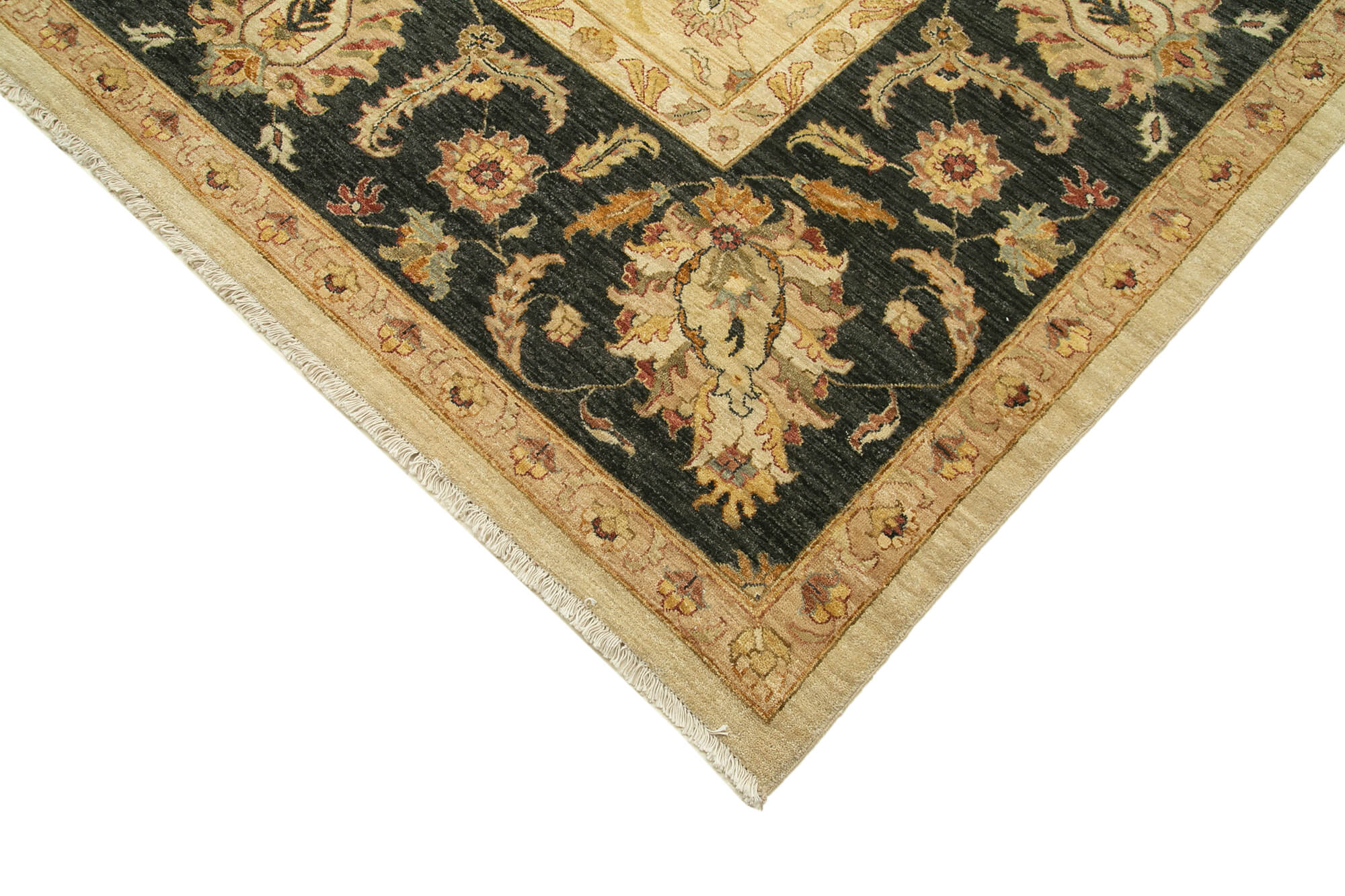 Handmade Wool Area Rug | Durable Cotton Weave | Soft Wool Carpet Classic Style Rug