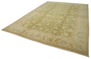 Handmade Wool Area Rug – Classic Beige Woolen Cotton Rug 12'x17'5'' by Agacan