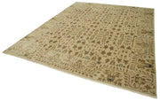 Handmade Wool Area Rug – Classic Beige Carpet, Vintage Turkish Rug 11'9''x14'5''