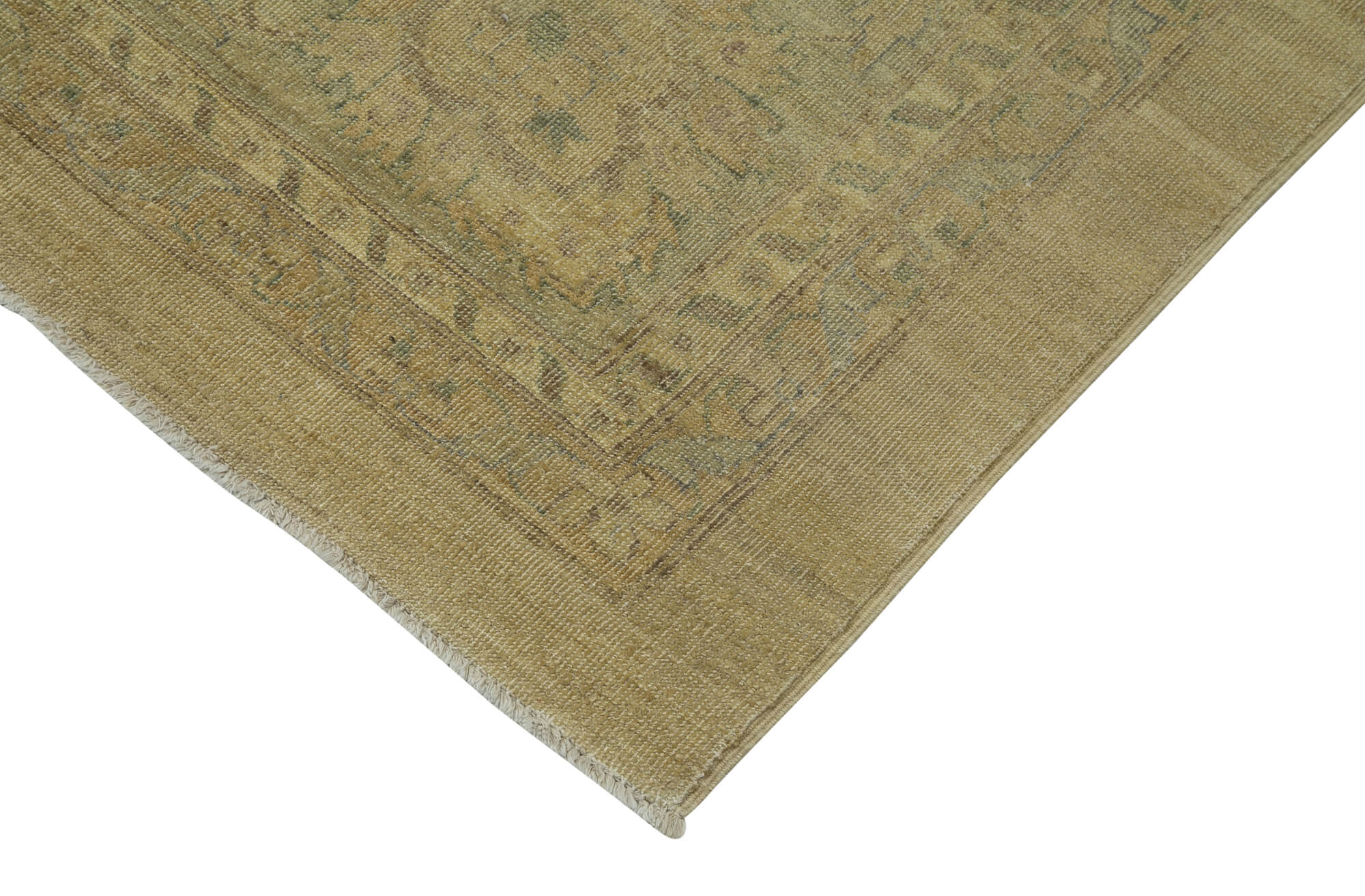 Handmade Wool Area Rug – Tebriz Beige Classic Cotton Wool Large Living Room Rug