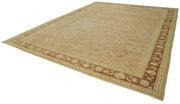Handmade Wool Area Rug – Classic Beige Cotton Wool Rug 11'11''x14'10'' by Agacan