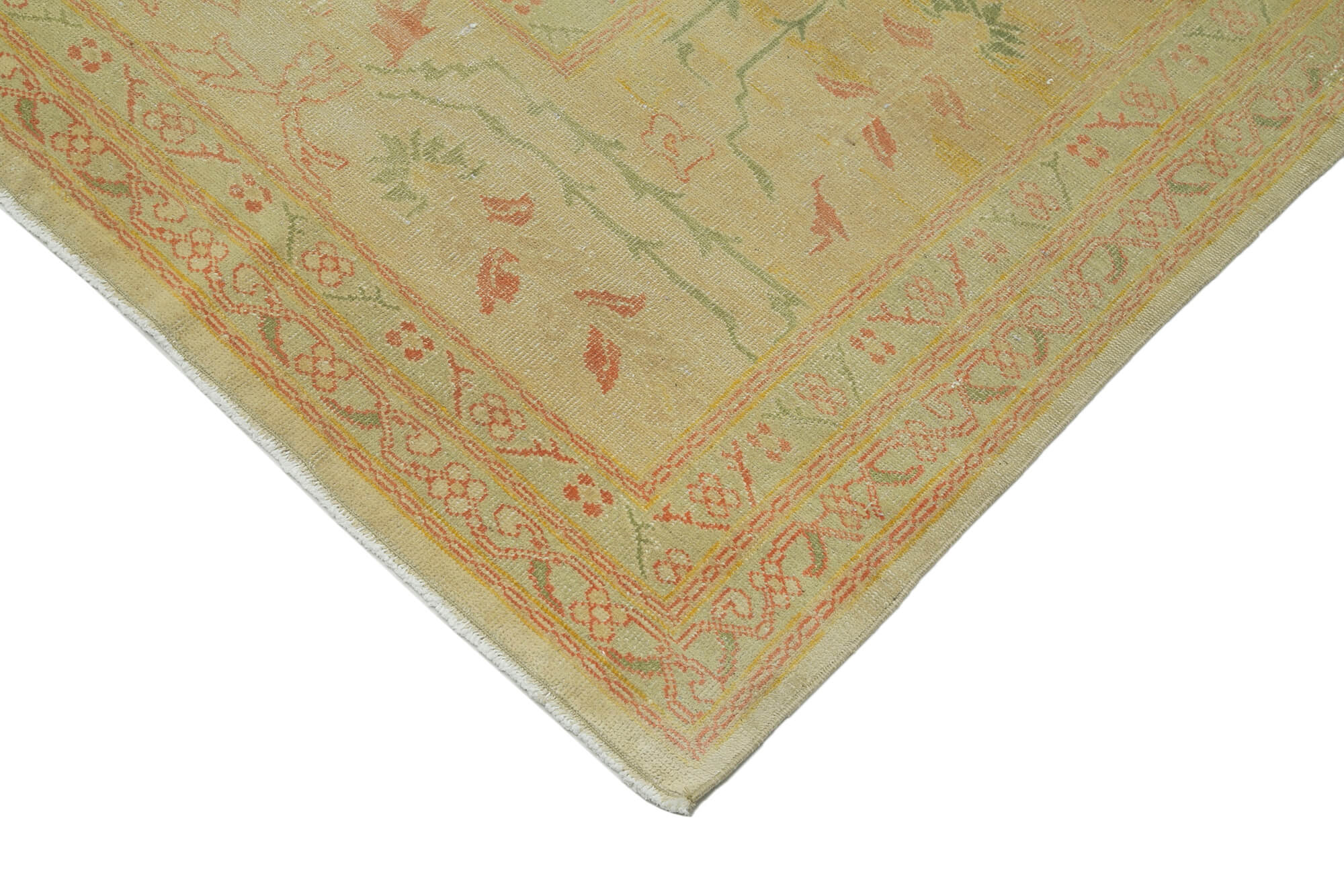 Handmade Wool Area Rug – Classic Beige Cotton Wool Rug 12'8'' x 16'10'' by Agacan