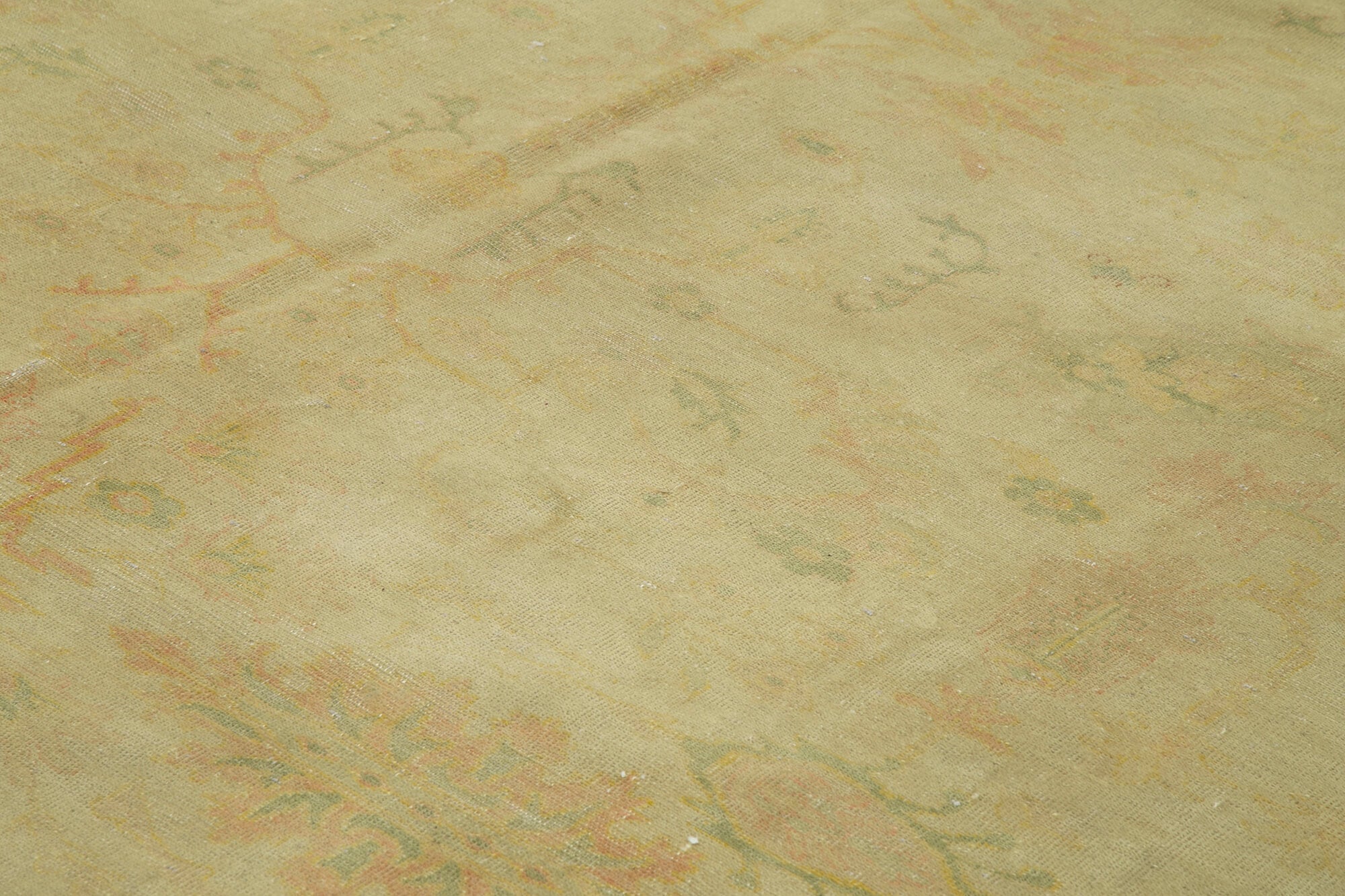 Handmade Wool Area Rug – Classic Beige Cotton Wool Rug 12'8'' x 16'10'' by Agacan