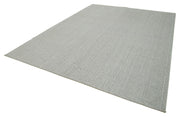 Vintage Flatweave Rug – Handmade Area Rug with Soft Wool Texture & Durable Cotton Weave 8'11''x11'10''