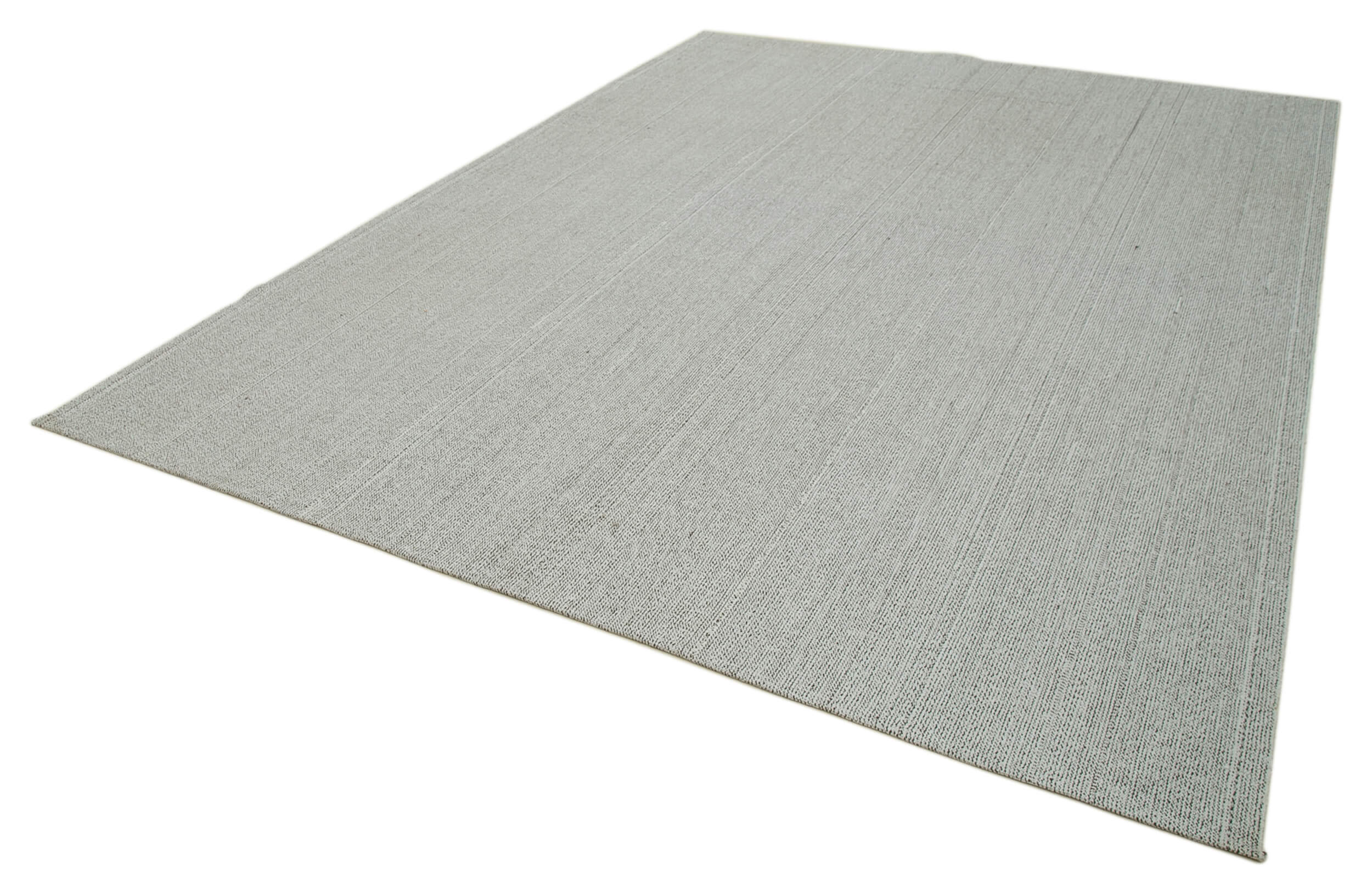Vintage Flatweave Rug – Handmade Area Rug with Soft Wool Texture & Durable Cotton Weave 8'11''x11'10''