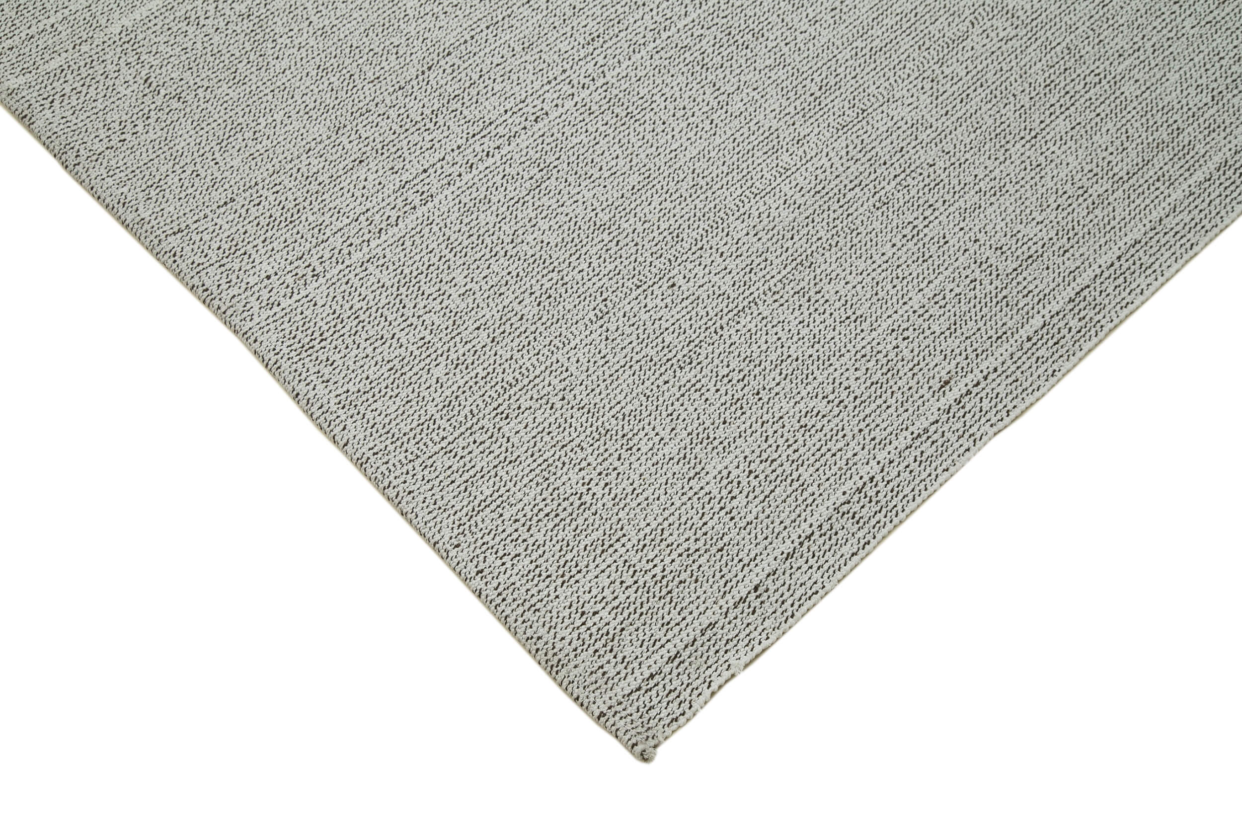 Vintage Flatweave Rug – Handmade Area Rug Cotton Wool Beige Carpet 8'11''x11'9''