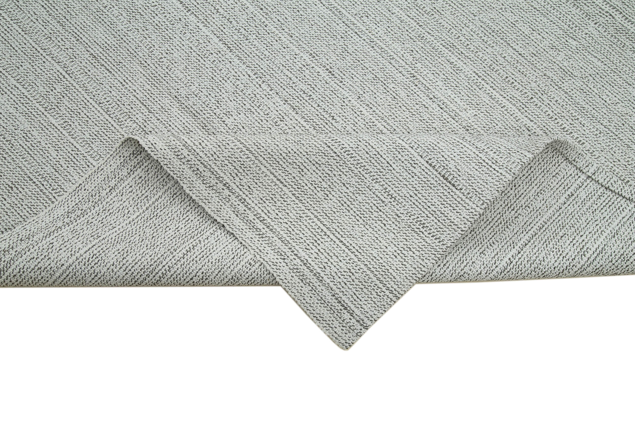 Vintage Flatweave Rug – Handmade Area Rug 10'0''x13'9'' Cotton Wool Carpet