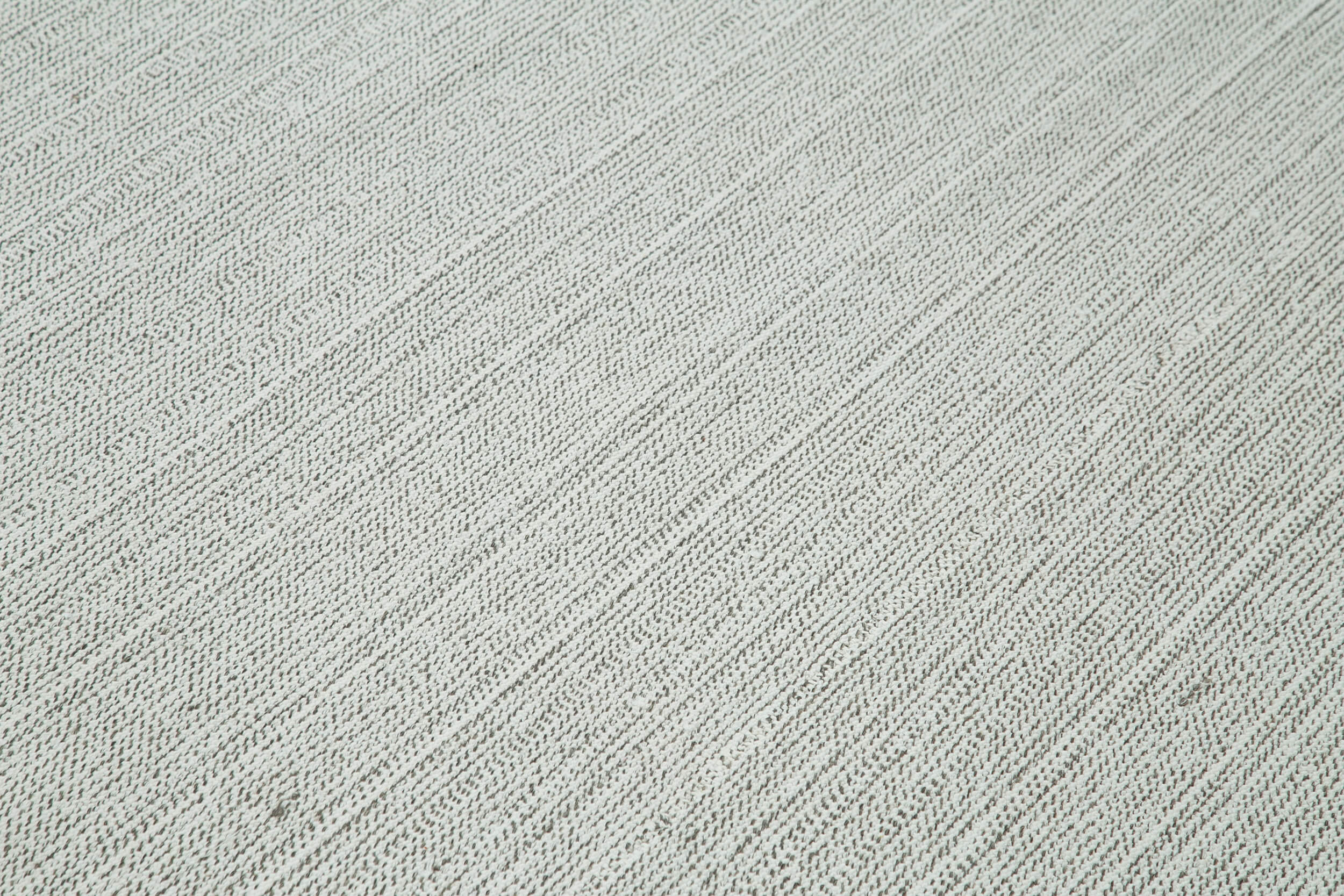 Vintage Flatweave Rug – Handmade Area Rug 10'0'' x 12'11'' | Cotton Wool Carpet