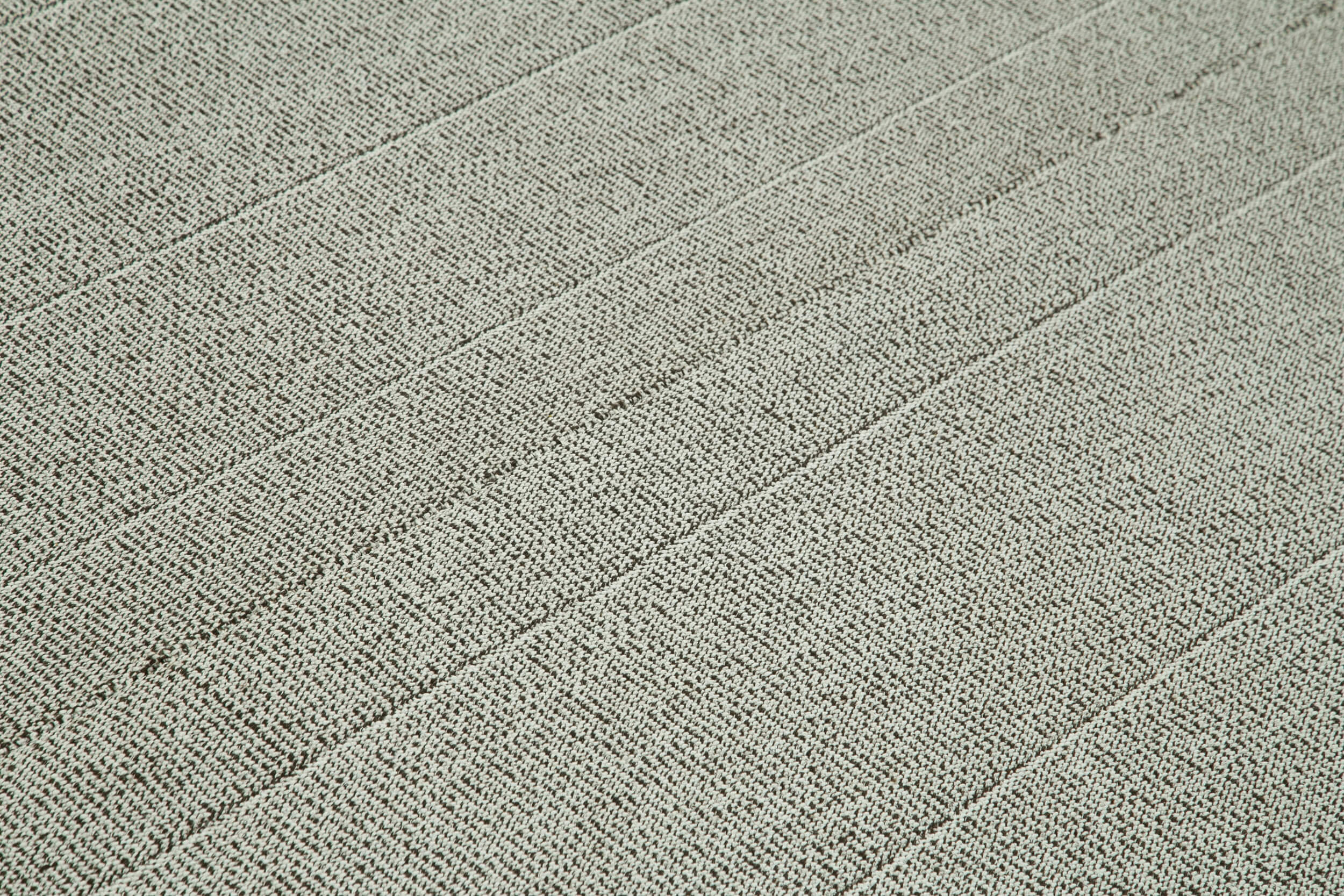 Vintage Flatweave Rug – Handmade Area Rug with Grey Cotton Wool, 8'6'' x 11'2''