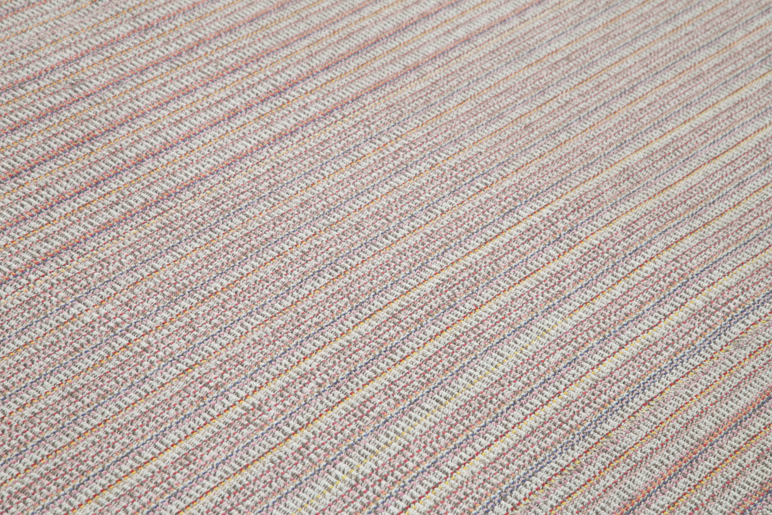 Vintage Flatweave Rug – Handmade Cotton Wool Area Rug 10'3'' x 13'0'' by Agacan