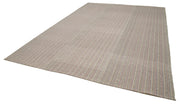 Vintage Flatweave Rug – Handmade Area Rug Cotton Wool Carpet 9'4''x13'0''