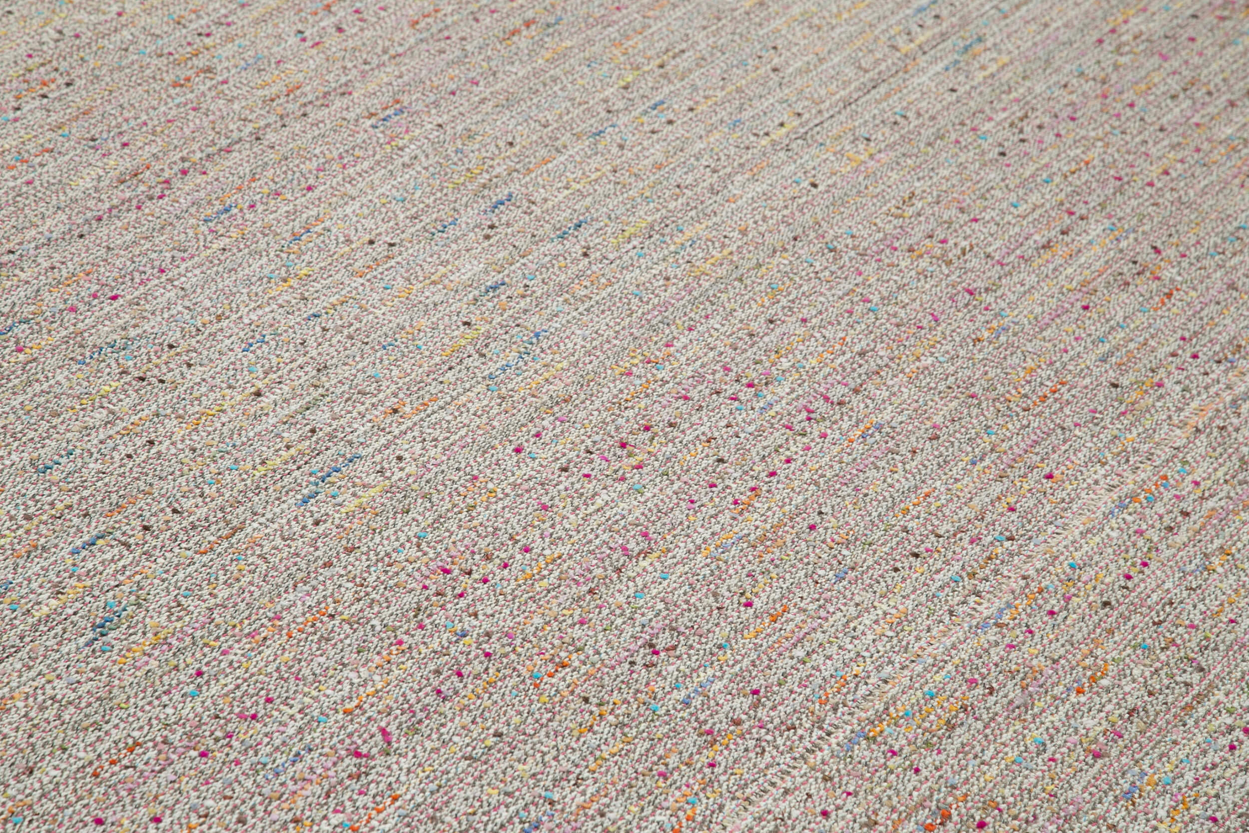 Vintage Flatweave Rug – Handmade Cotton Wool Area Rug 10'4" x 12'2" | Turkish Vintage Carpet