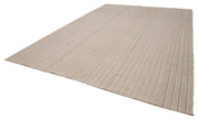 Vintage Flatweave Rug – Handmade Area Rug with Soft Wool Texture & Durable Cotton Weave 10'4''x15'0''