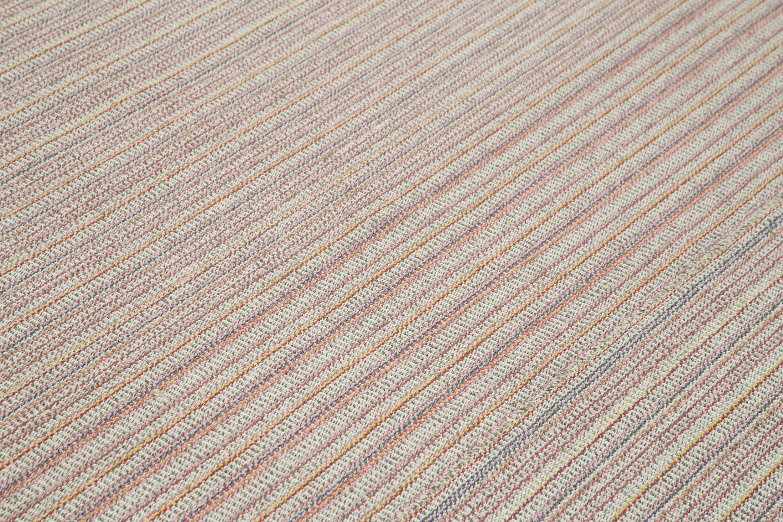 Vintage Flatweave Rug – Handmade Area Rug with Soft Wool Texture & Durable Cotton Weave 10'4''x15'0''