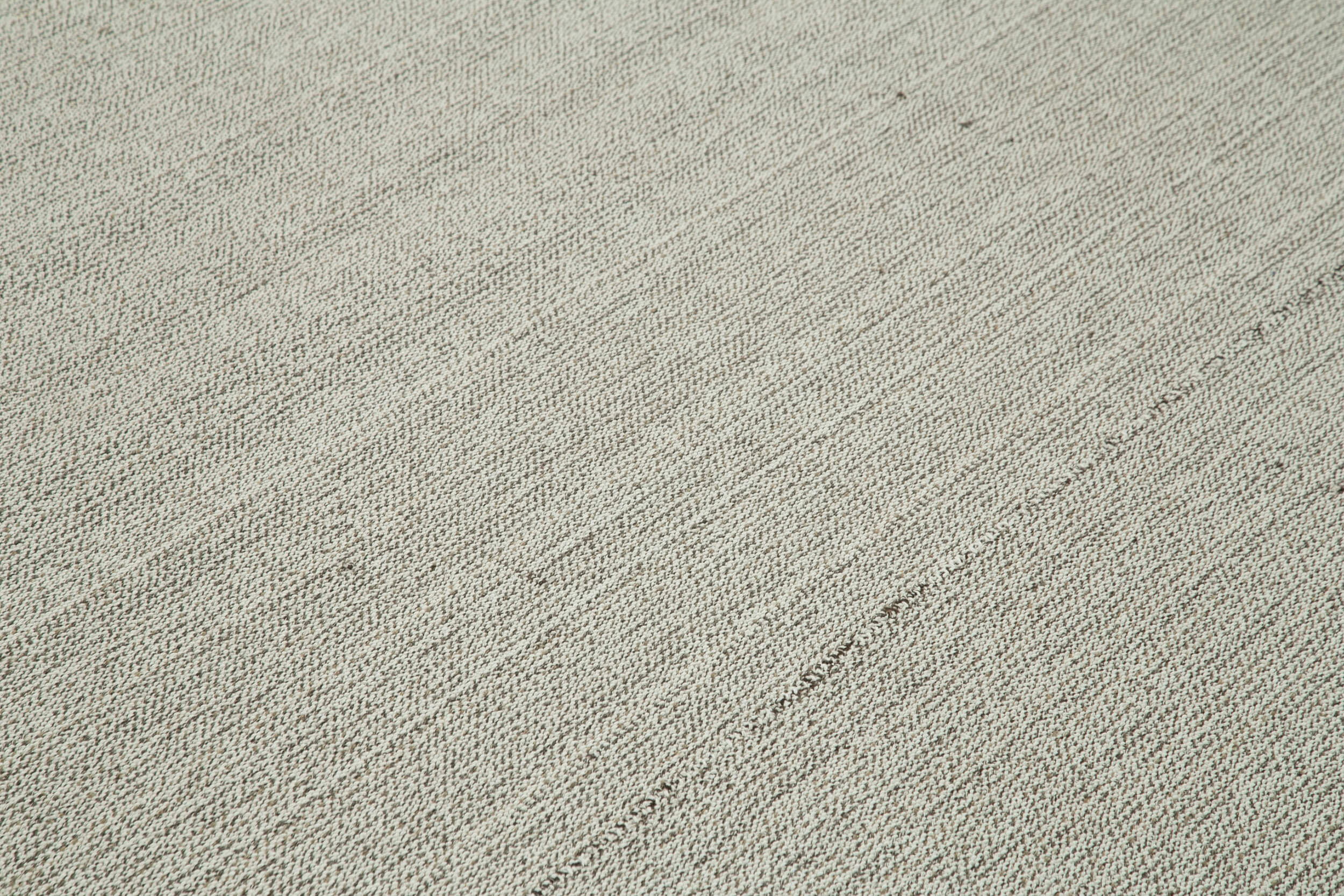 Vintage Flatweave Rug – Handmade Area Rug Cotton Wool Carpet 10'4'' x 12'6''