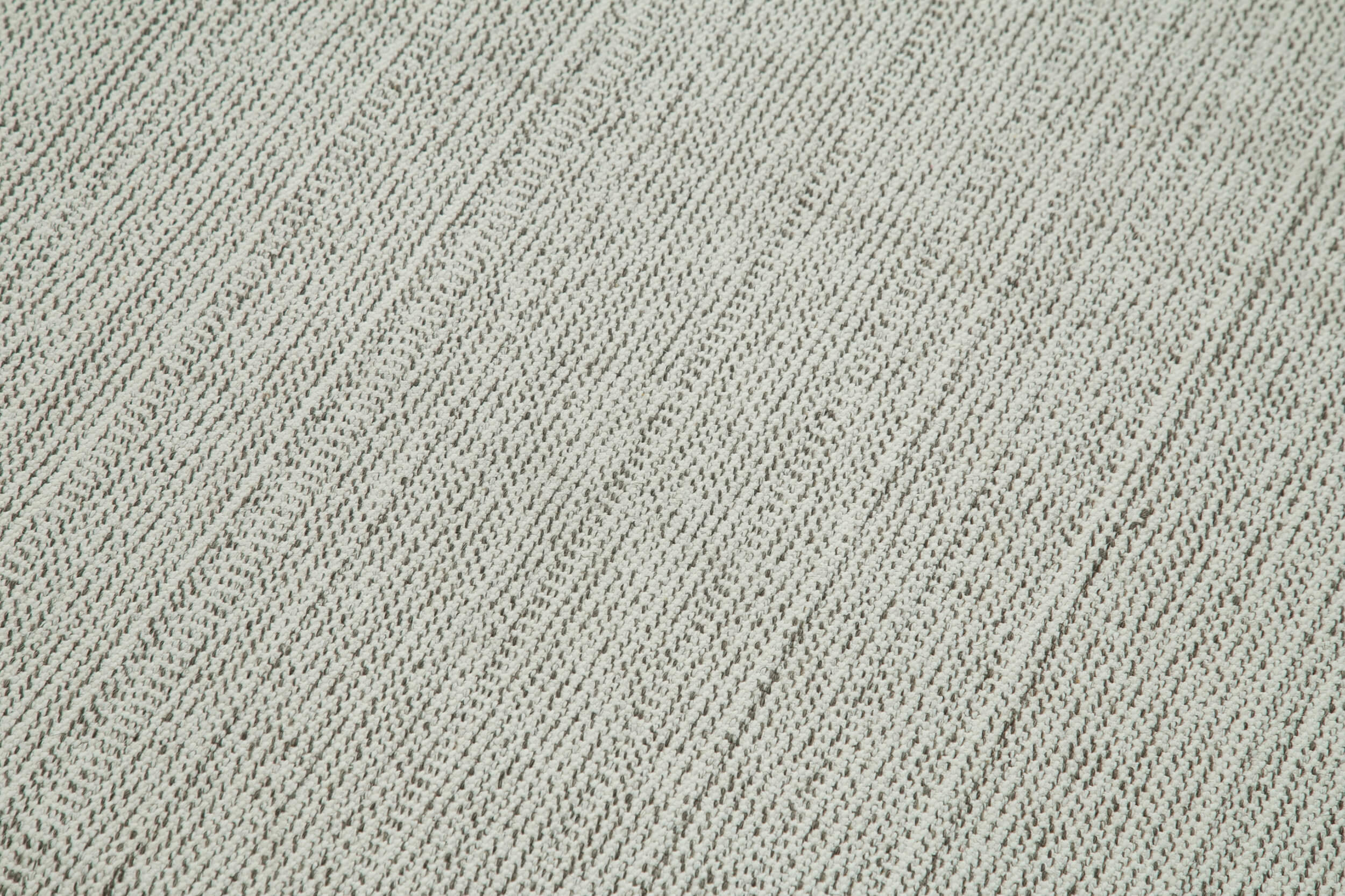 Vintage Flatweave Rug – Hand Woven Area Rug | Cotton Wool Carpet 3'4''x7'9''